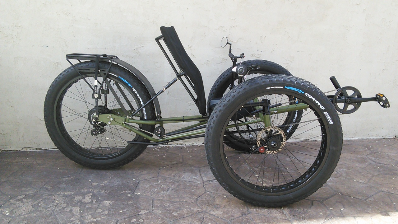 UTCustom Fat Tad Crawler Recumbent Trike