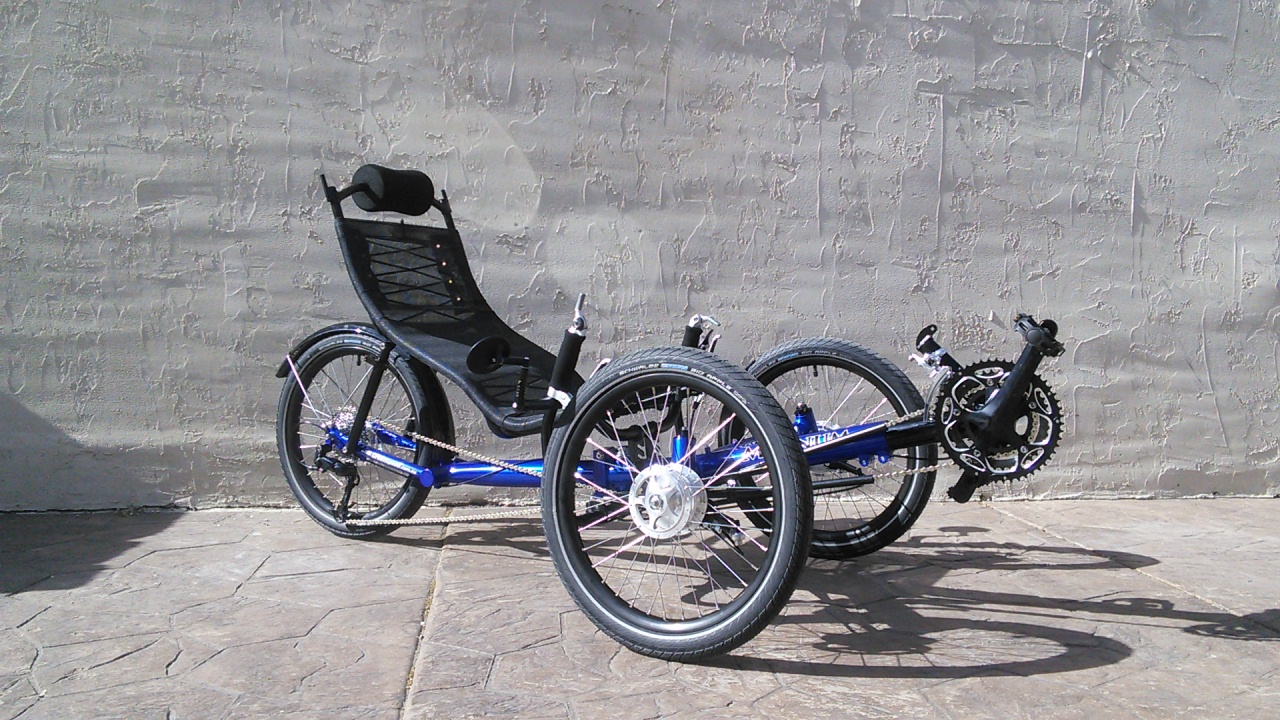 Magnum XL - Angletech - Cycle Different - Greenspeed Folding Trikes