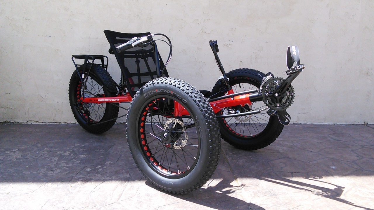 Utah Trikes SunSeeker Fat Tad CSX Red