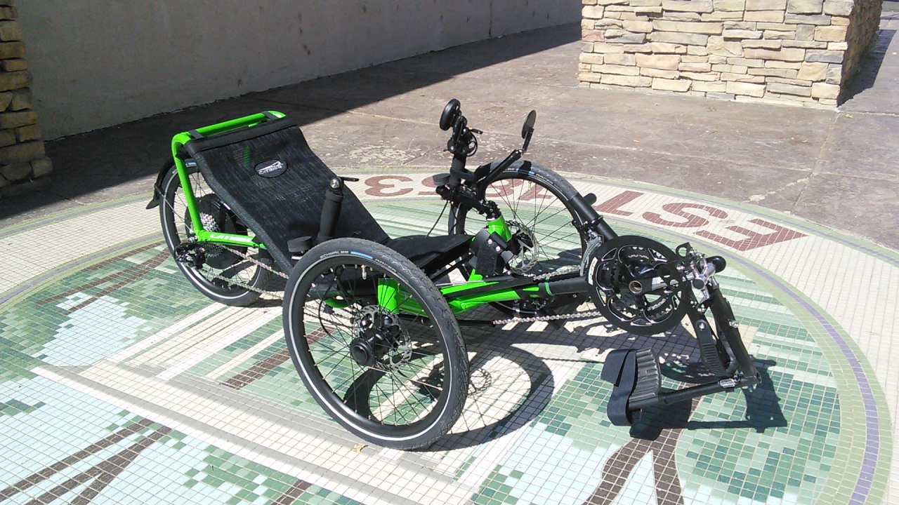 Catrike Pocket Recumbent Trike