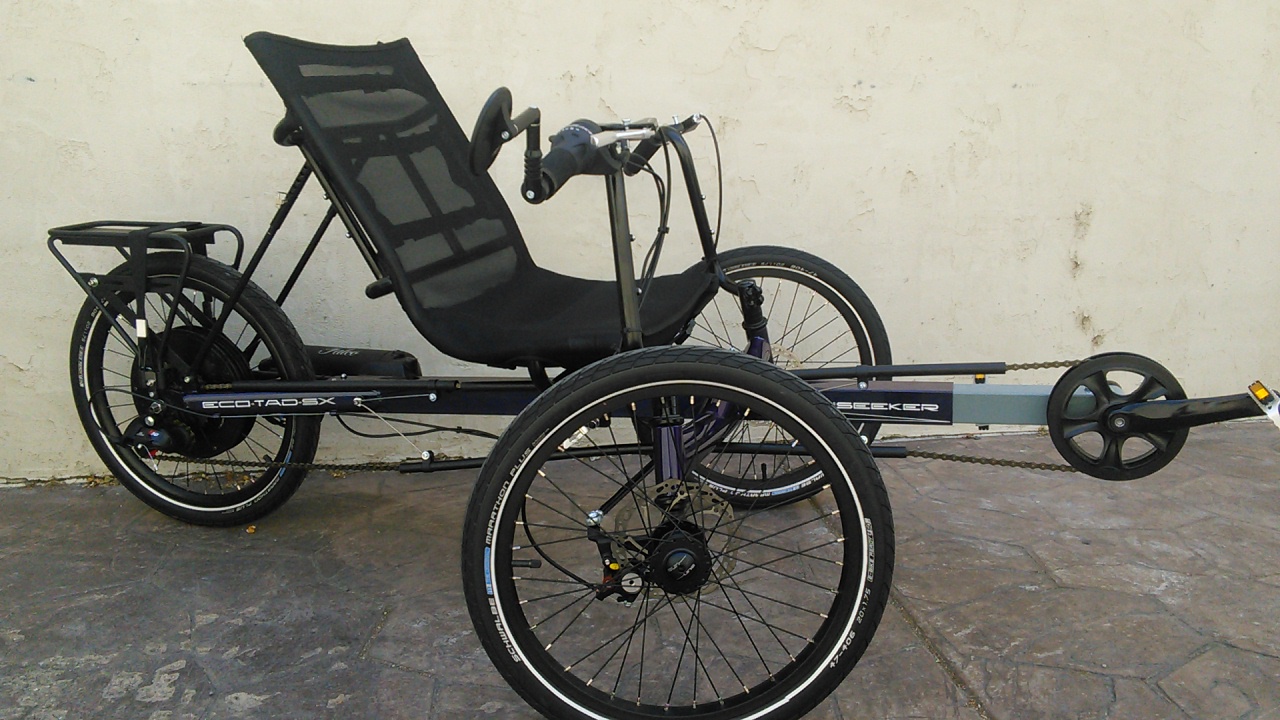 UTCustom Electro-Tad Electric Recumbent Trike