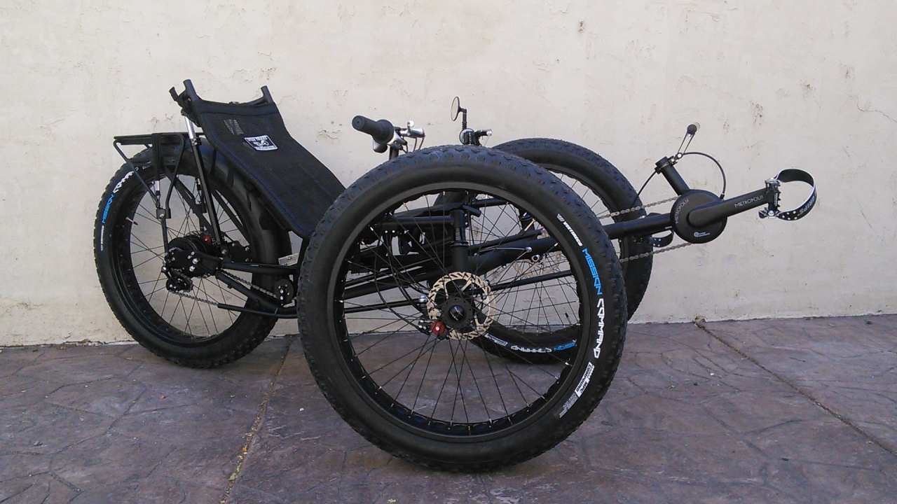 UTCustom Fat Tad Crawler Recumbent Trike