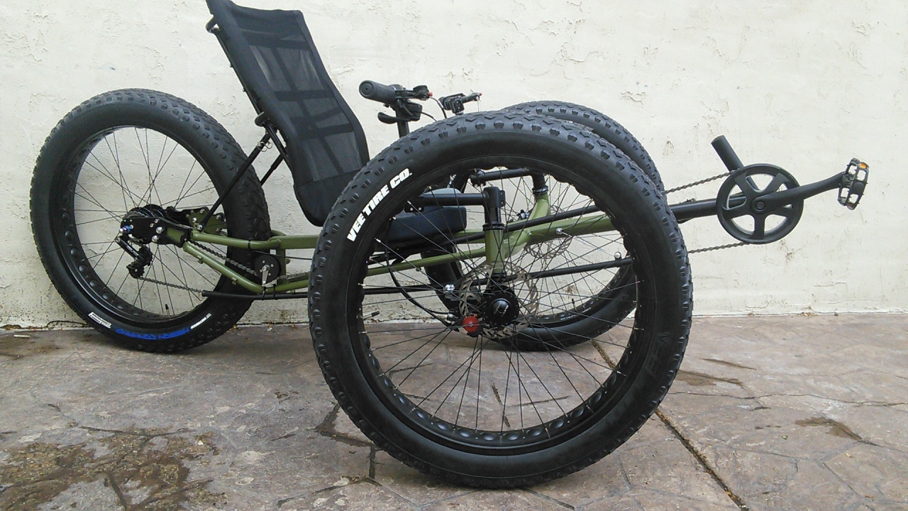 UTCustom Fat Tad Crawler Recumbent Trike