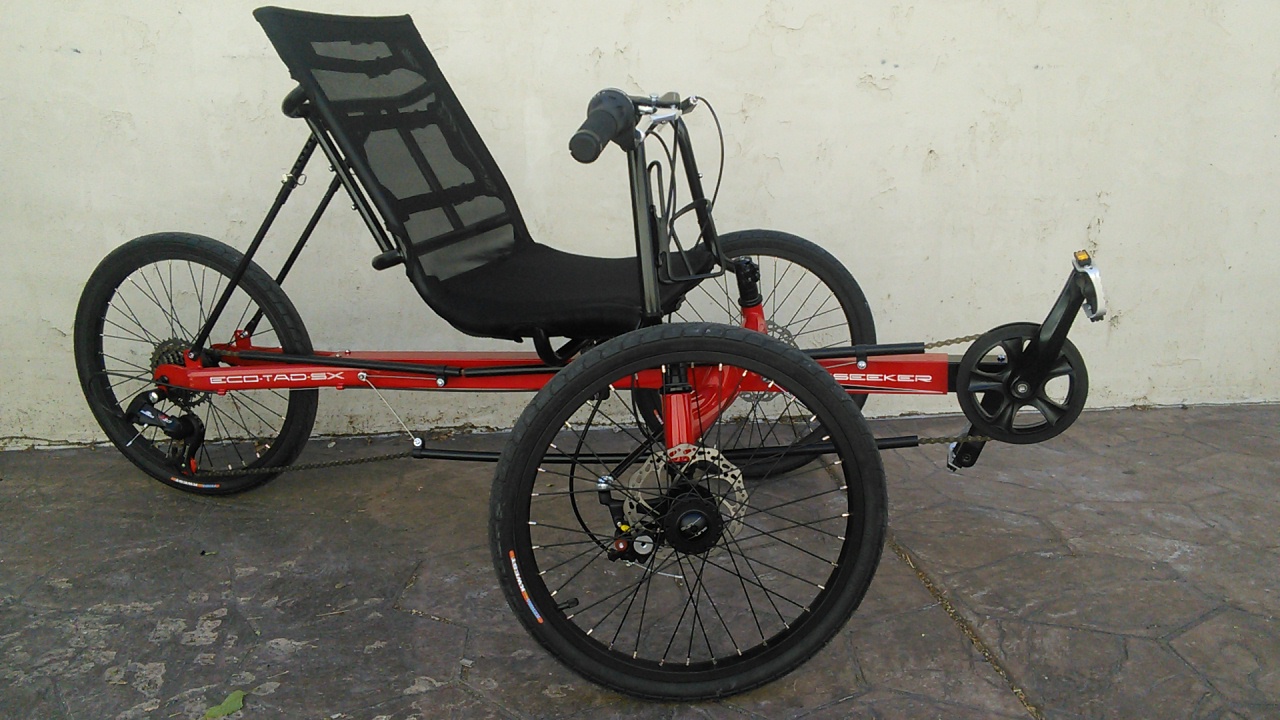 SunSeeker Eco Tad SX Tadpole Recumbent Trike