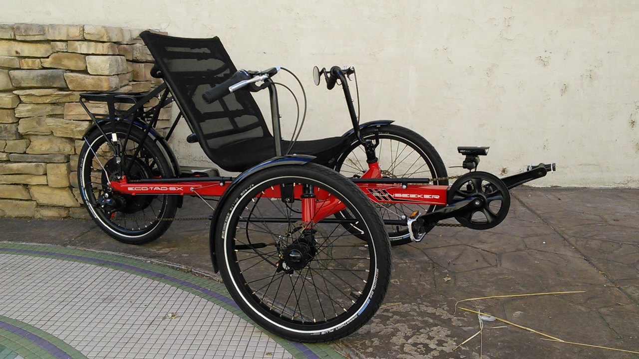 UTCustom Electro-Tad Electric Recumbent Trike