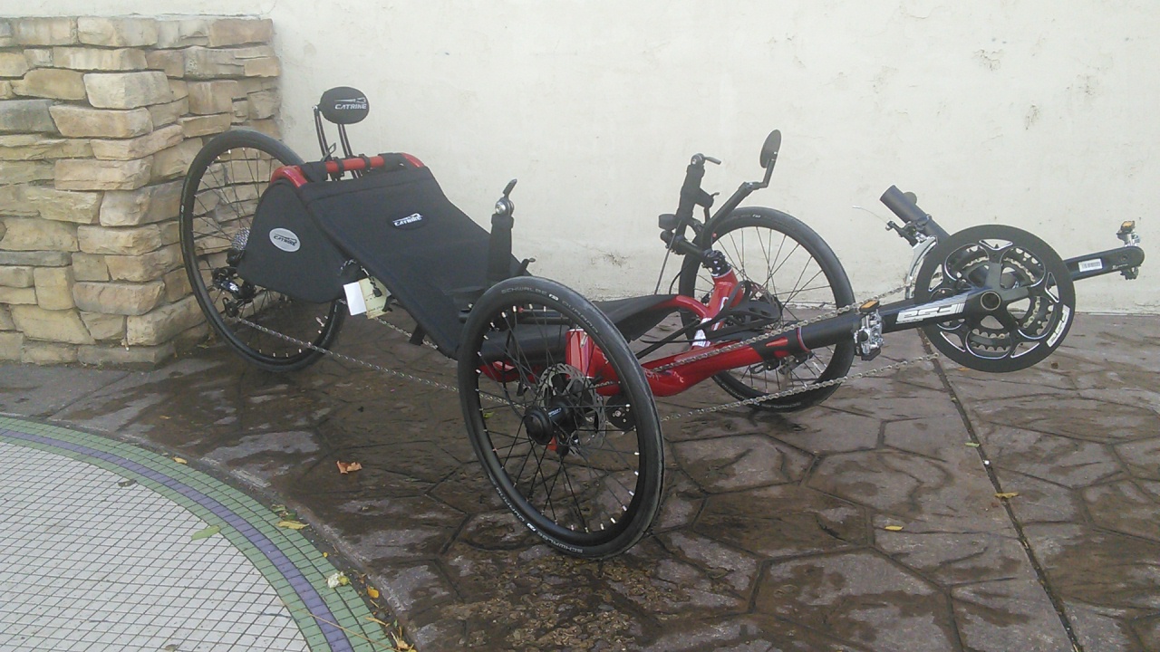 Catrike Expedition Recumbent Trike