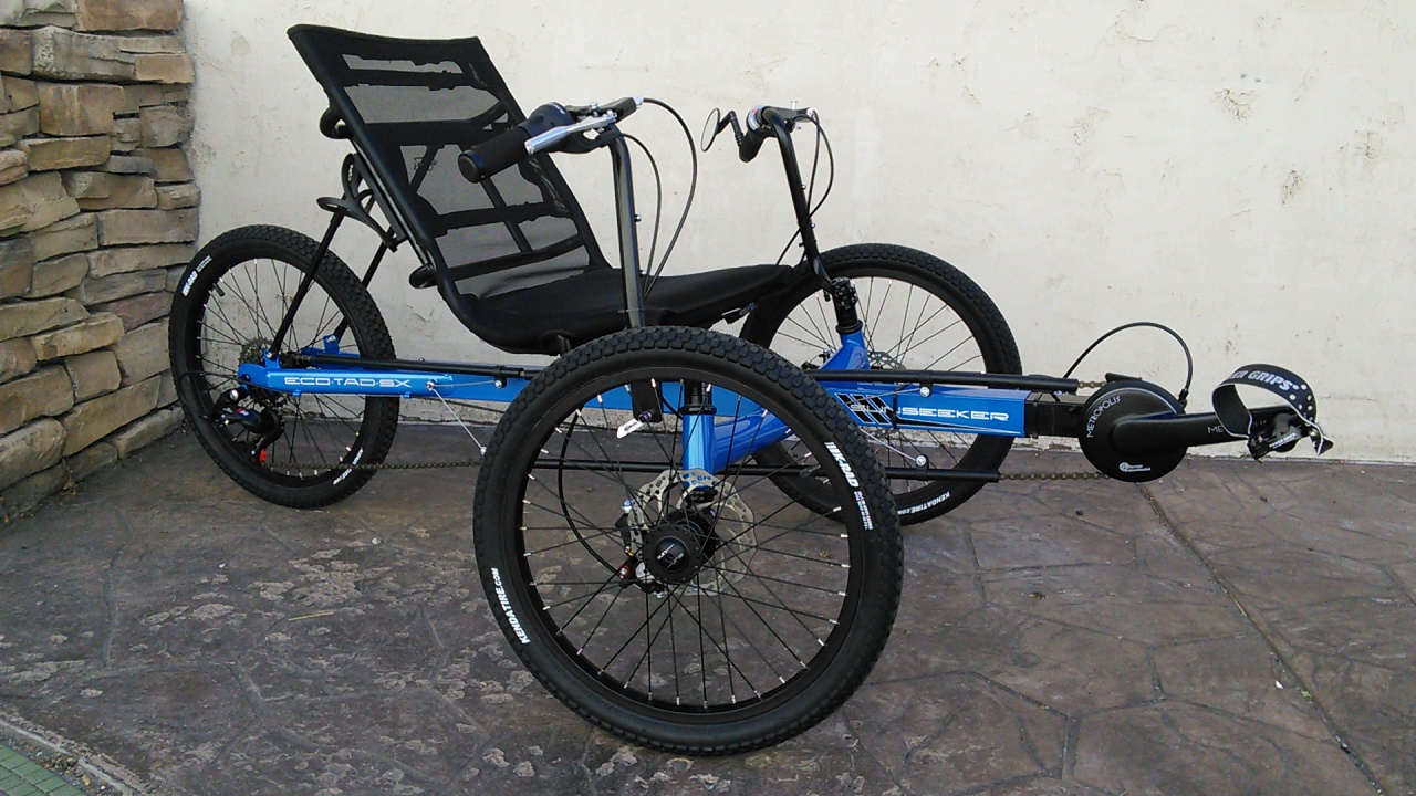 SunSeeker Eco Tad SX Tadpole Recumbent Trike