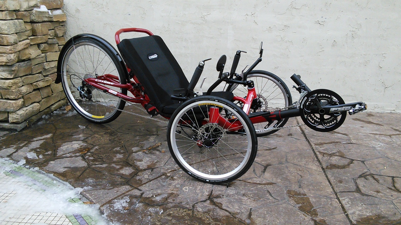 Catrike Dumont Full Suspension Folding Trike