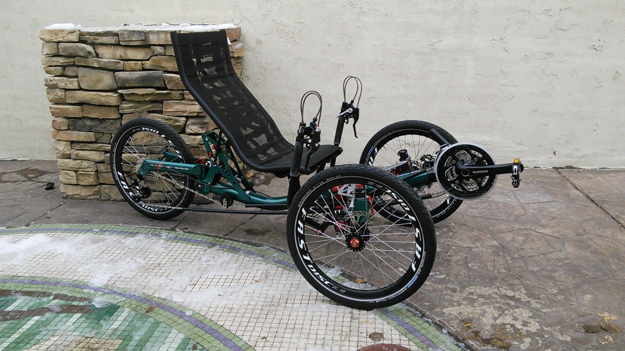 Azub Ti-FLY 26 Full Suspension Recumbent Trike