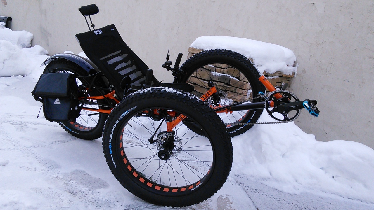 ICE Full Fat Folding Recumbent Trike