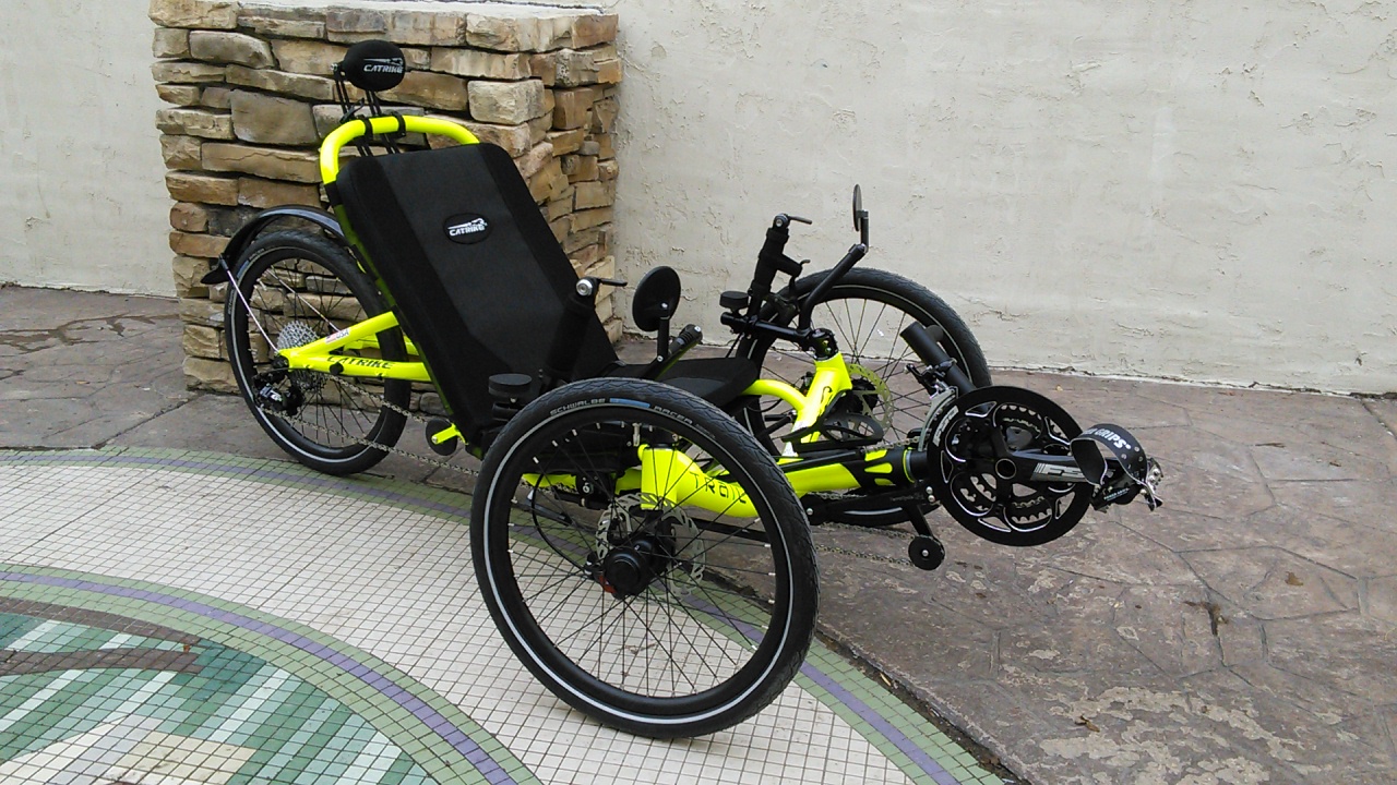 Catrike Trail Folding Recumbent Trike