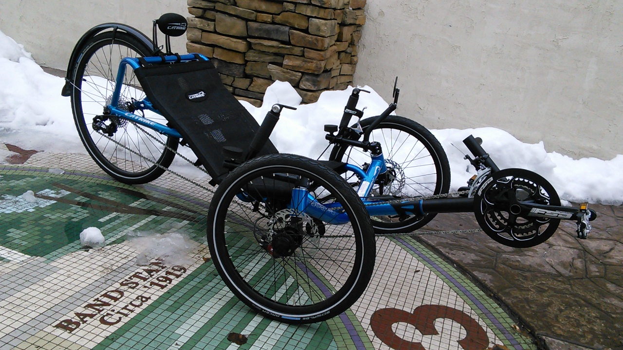 Catrike Expedition Recumbent Trike
