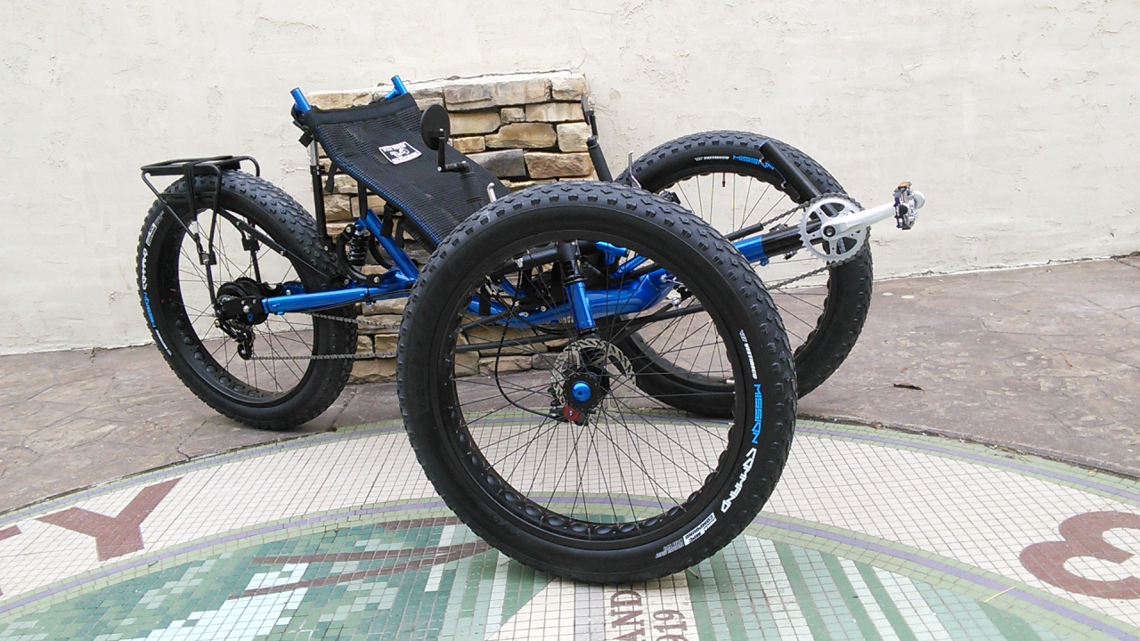 UTCustom Fat Tad Crawler RS - Fat Recumbent Trike