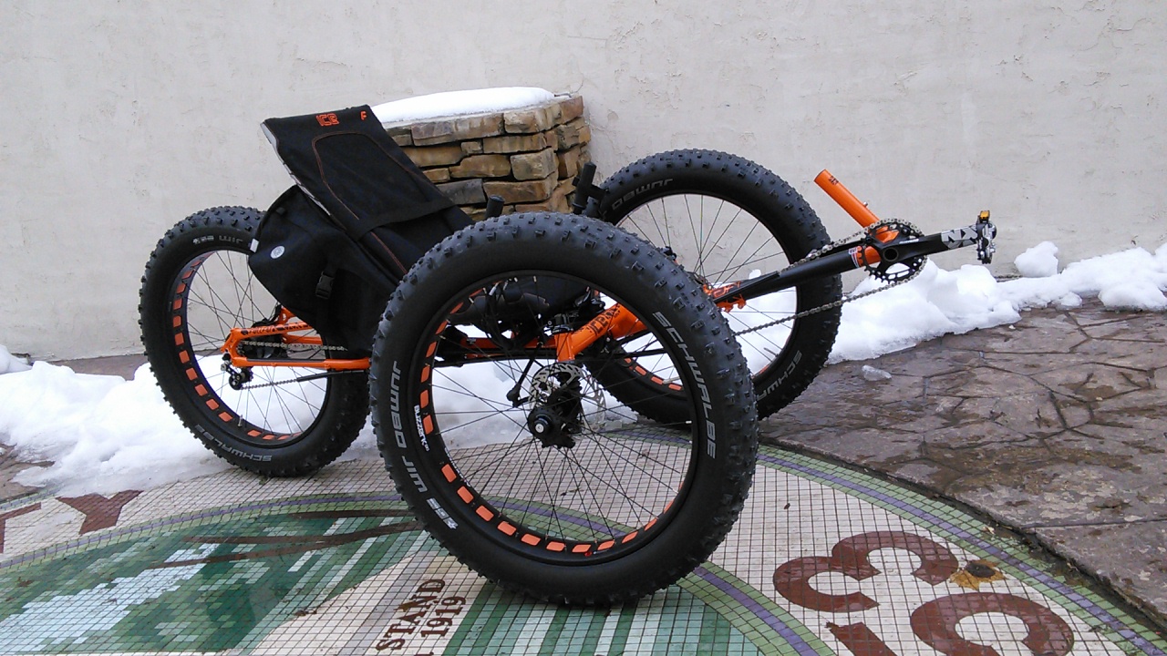 ICE Full Fat Folding Recumbent Trike