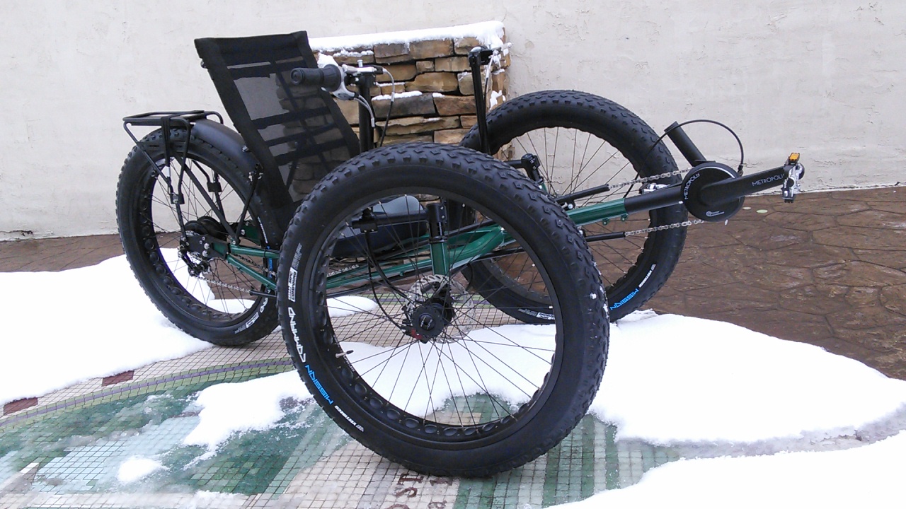 UTCustom Fat Tad Crawler Recumbent Trike