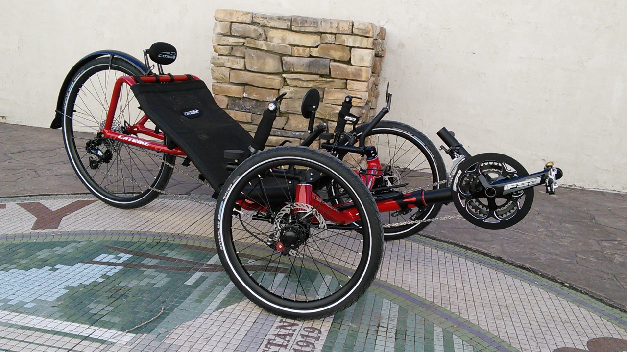 Catrike Expedition Recumbent Trike