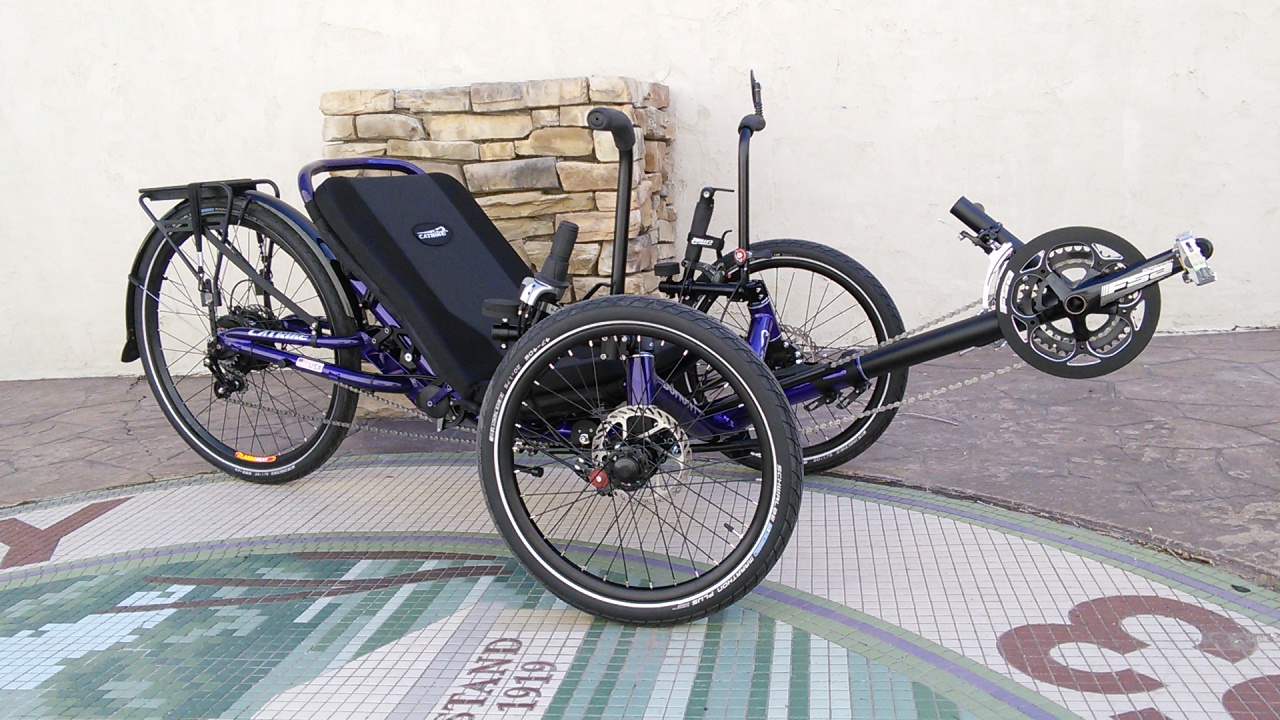 Catrike Dumont Full Suspension Folding Trike