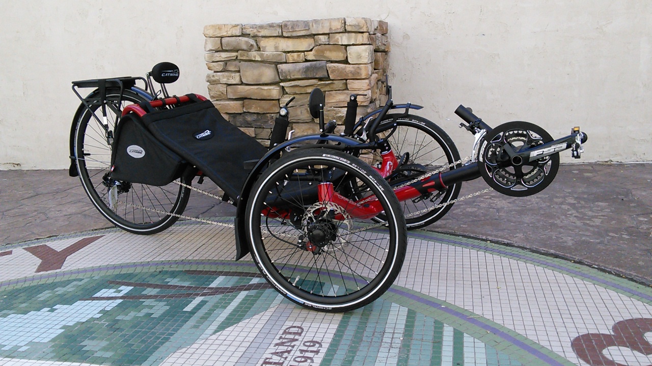 Catrike Expedition Recumbent Trike