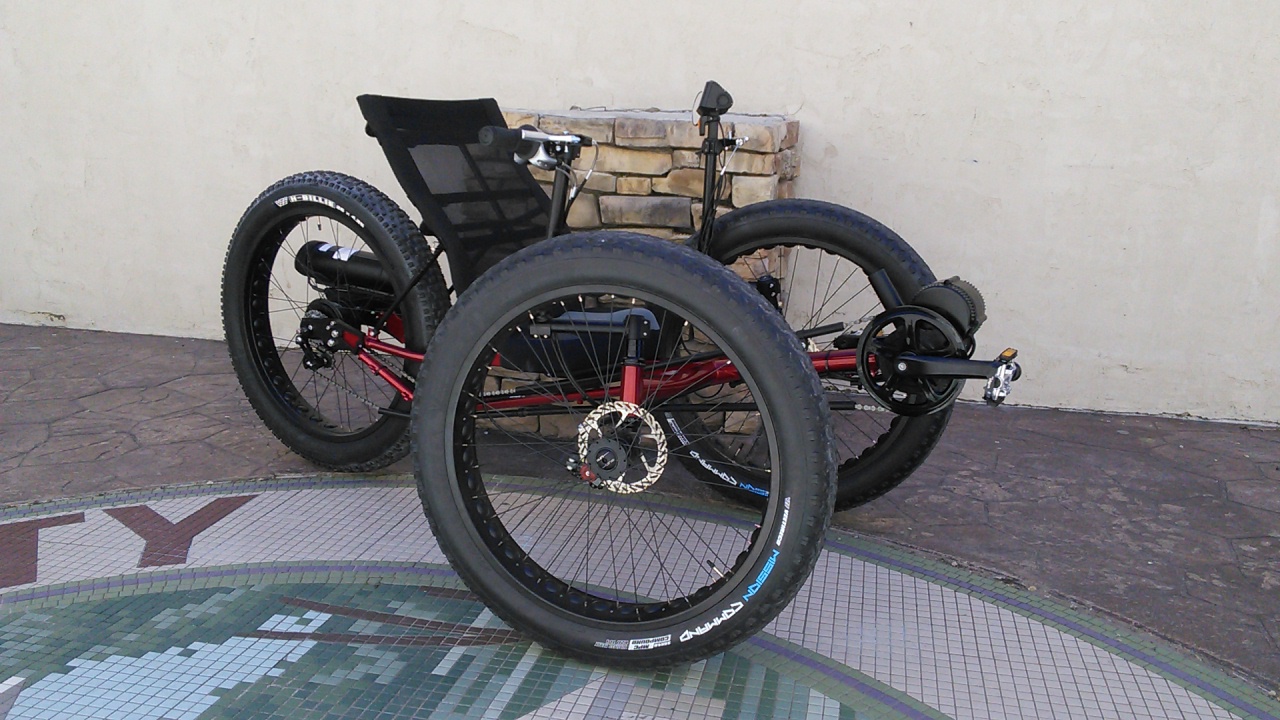 UTCustom Fat Tad Crawler Recumbent Trike