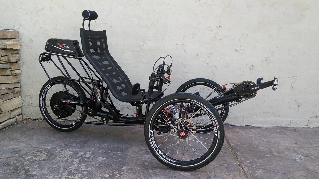 Azub Ti-FLY 26 Full Suspension Recumbent Trike