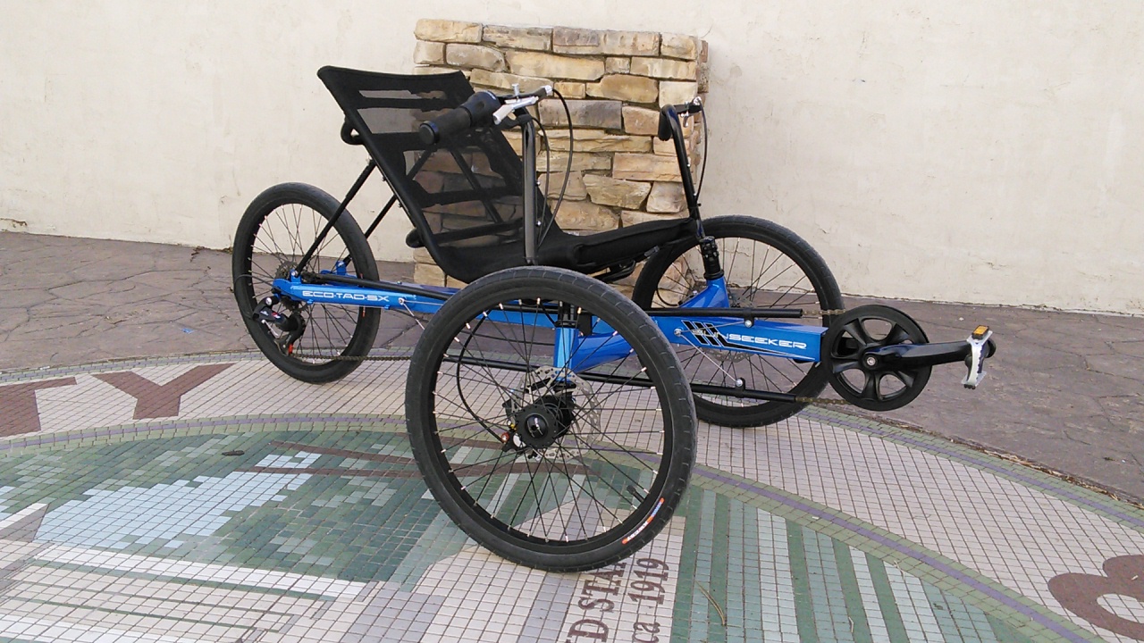 SunSeeker Eco Tad SX Tadpole Recumbent Trike