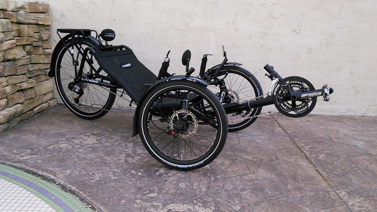 Catrike Expedition Recumbent Trike