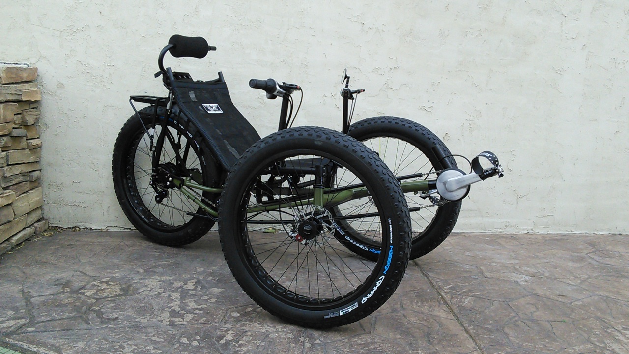 UTCustom Fat Tad Crawler Recumbent Trike