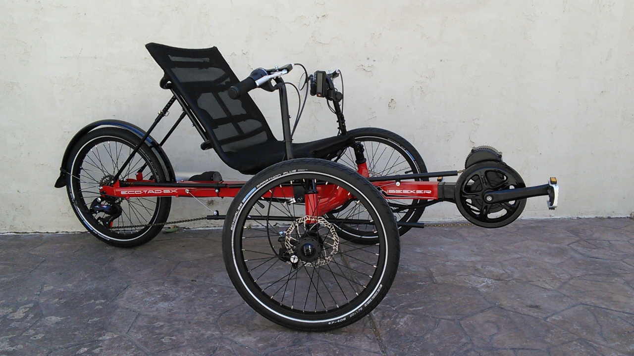 UTCustom Electro-Tad Electric Recumbent Trike