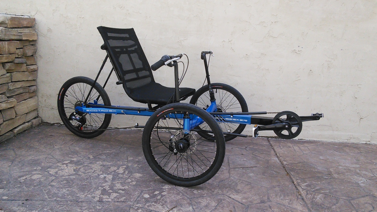 SunSeeker Eco Tad SX Tadpole Recumbent Trike