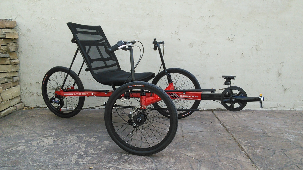 SunSeeker Eco Tad SX Tadpole Recumbent Trike