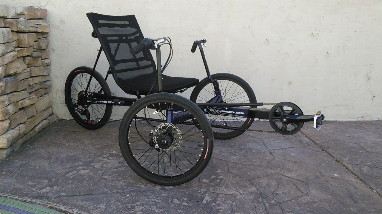 SunSeeker Eco Tad SX Tadpole Recumbent Trike