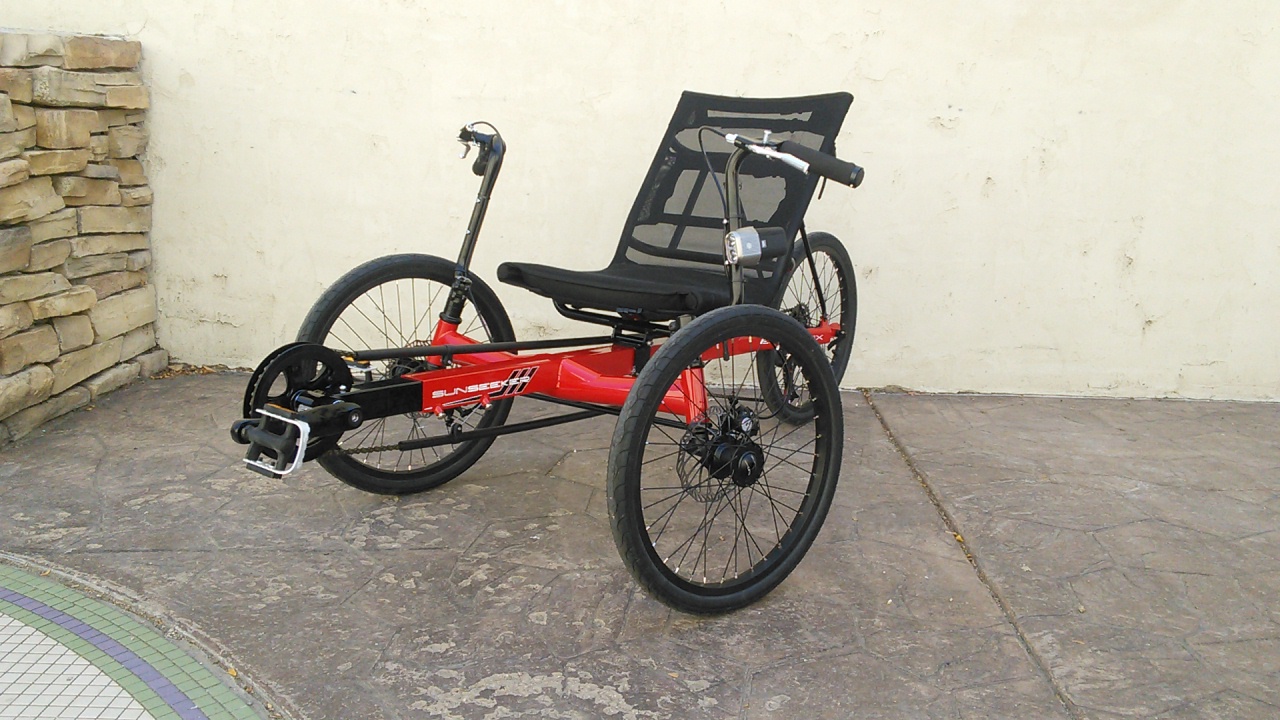 SunSeeker Eco Tad SX Tadpole Recumbent Trike