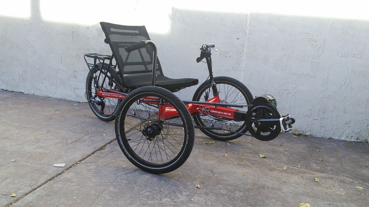 UTCustom Electro-Tad Electric Recumbent Trike