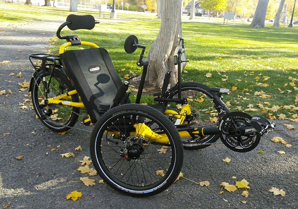 Catrike Trail Folding Recumbent Trike