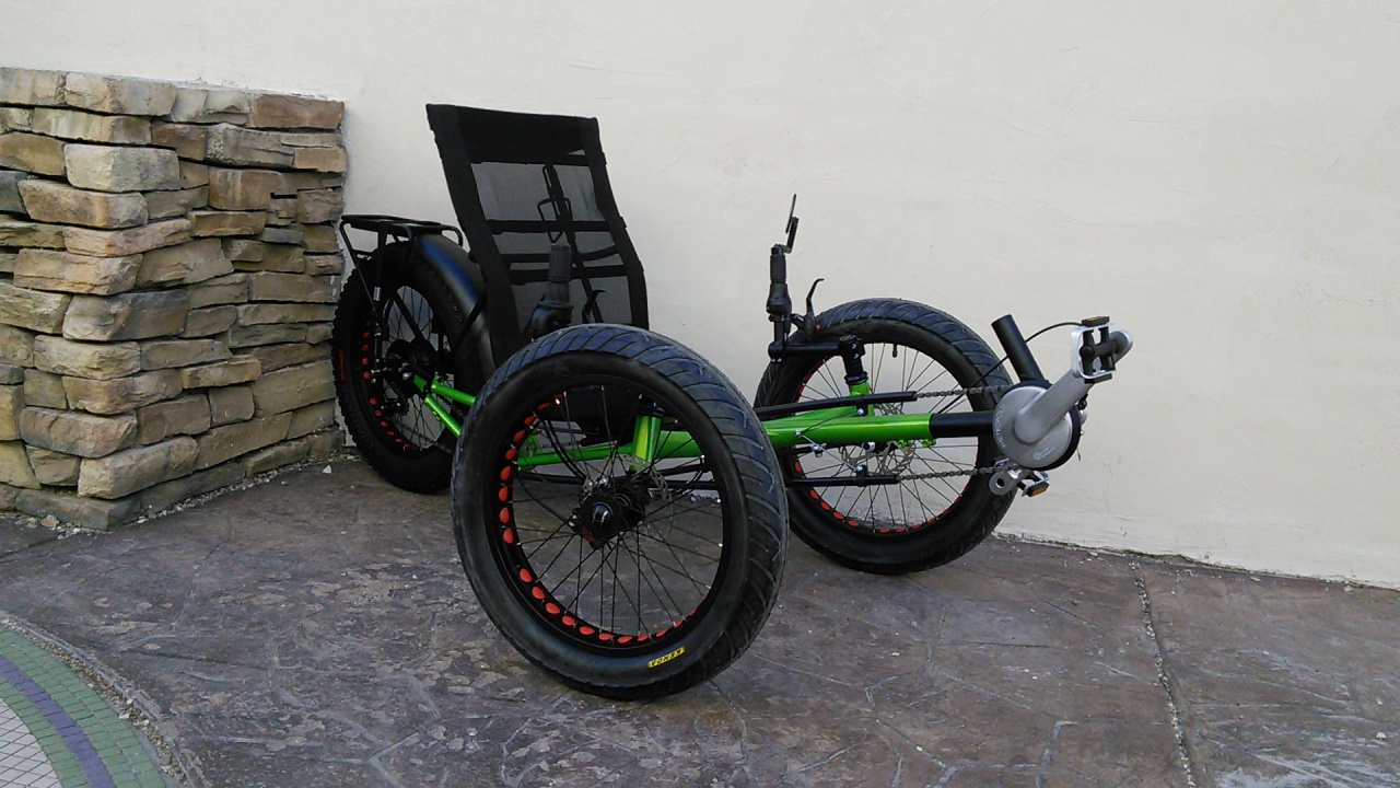 UTCustom Fat Tad Crawler Recumbent Trike