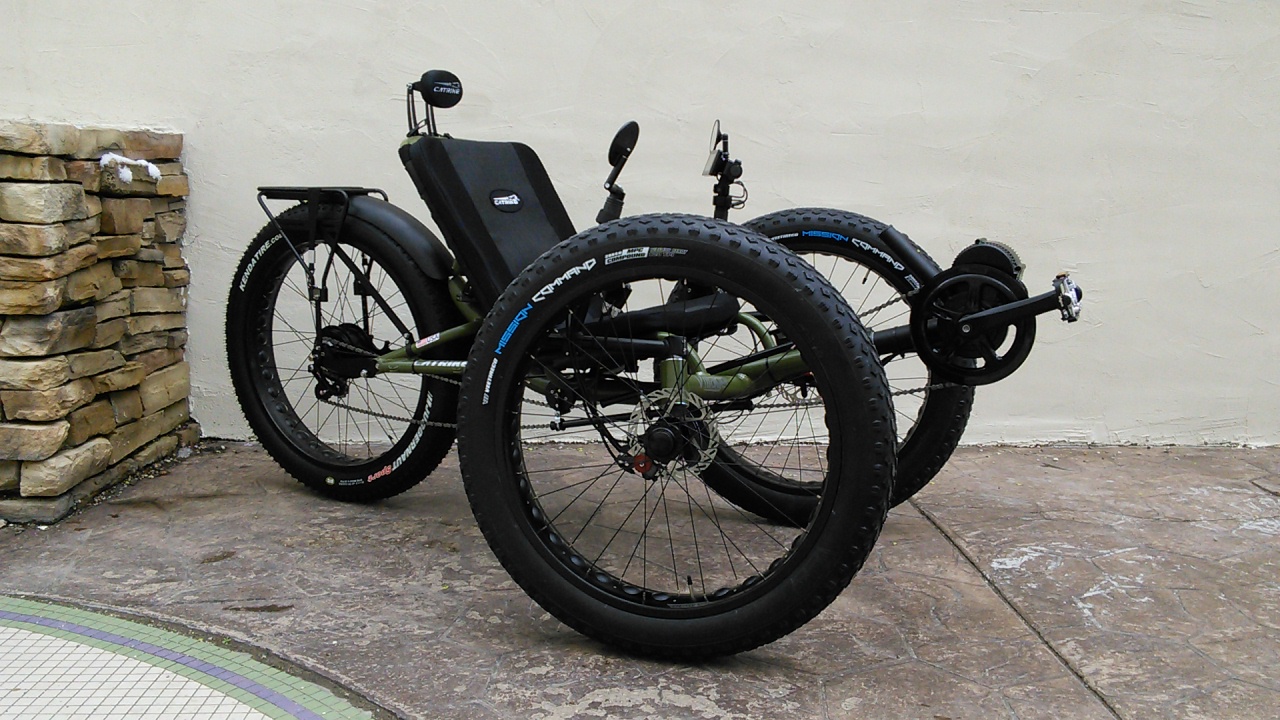 UTCustom Catrike Fat Cat V3 Fat Recumbent Trike