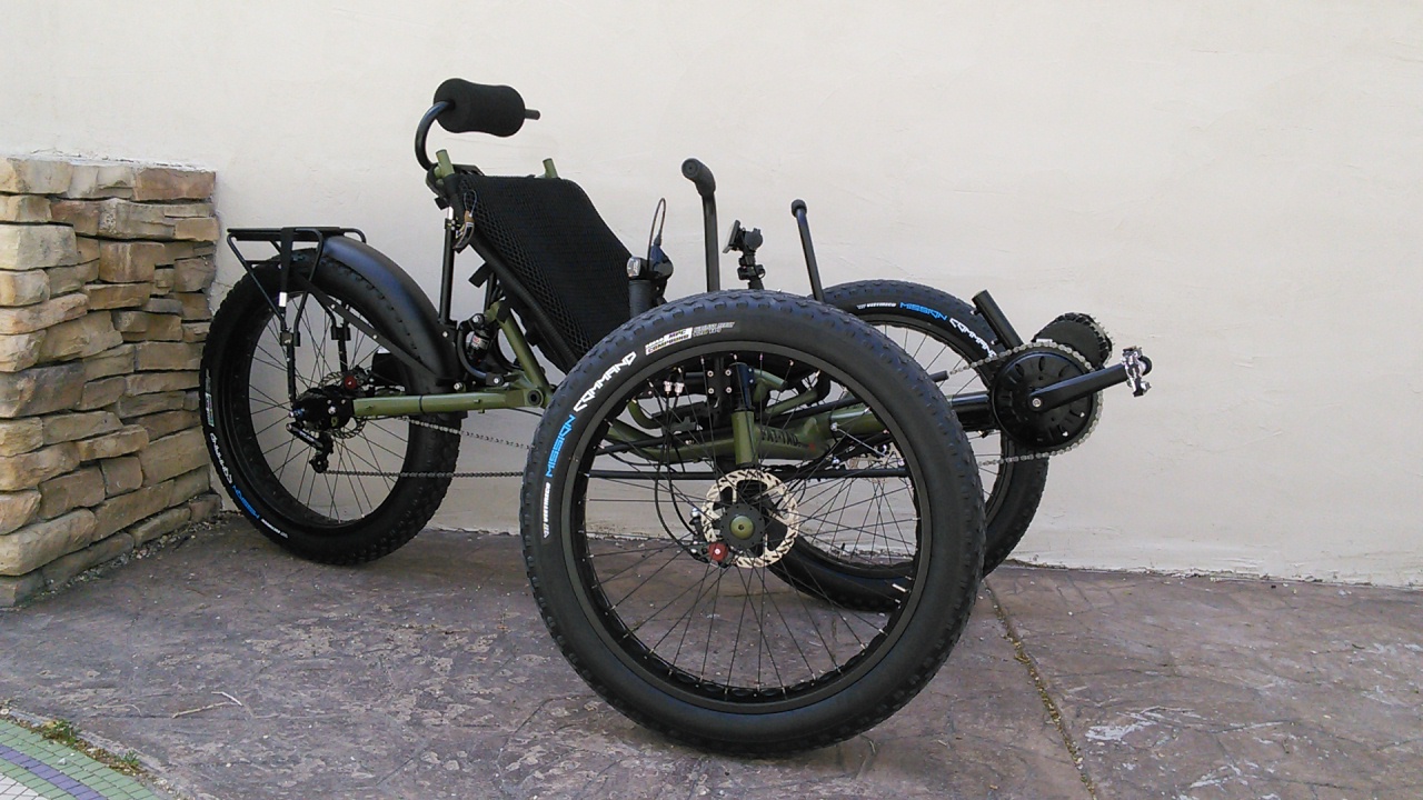 UTCustom Fat Tad Crawler RS - Fat Recumbent Trike