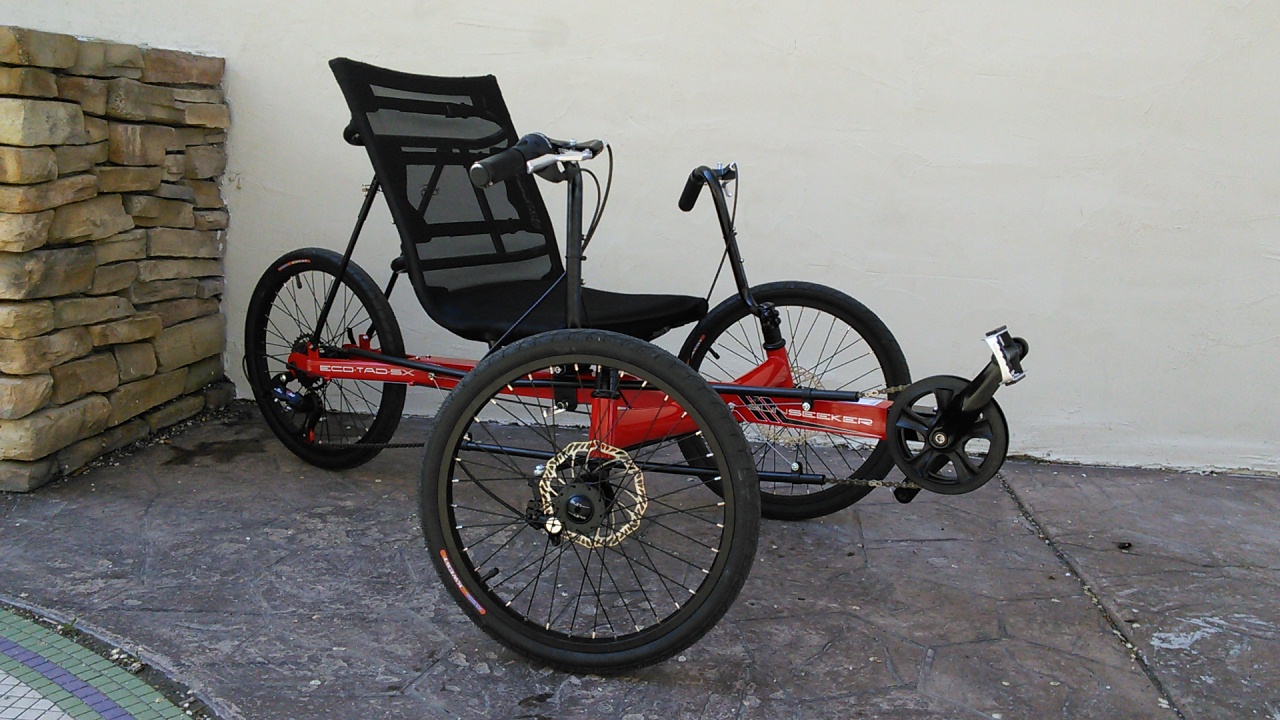 SunSeeker Eco Tad SX Tadpole Recumbent Trike