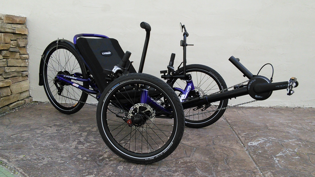 Catrike Dumont Full Suspension Folding Trike