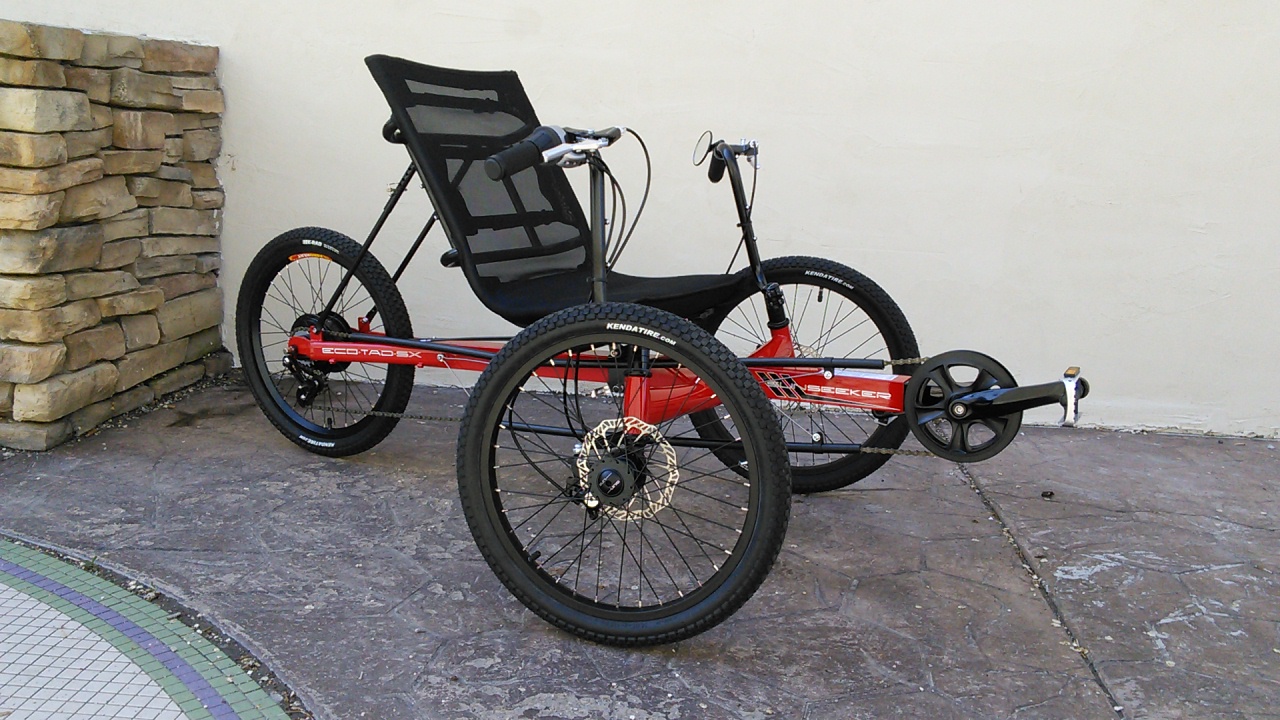 SunSeeker Eco Tad SX Tadpole Recumbent Trike