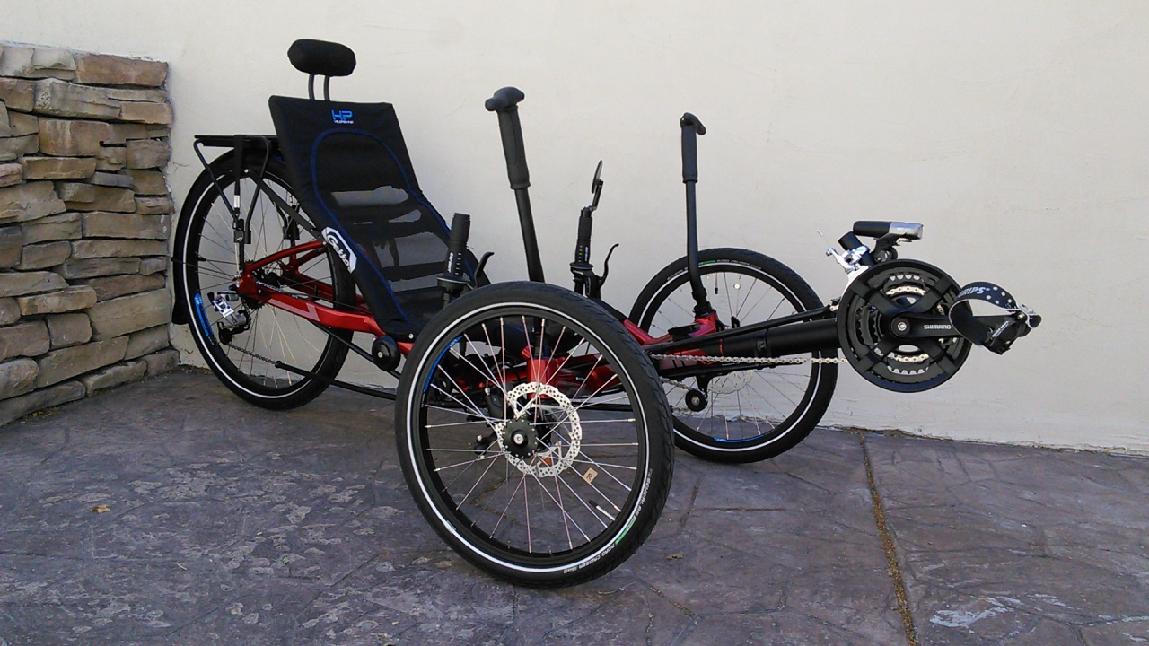 HP Velotechnik Gekko FX 26 Folding Trike