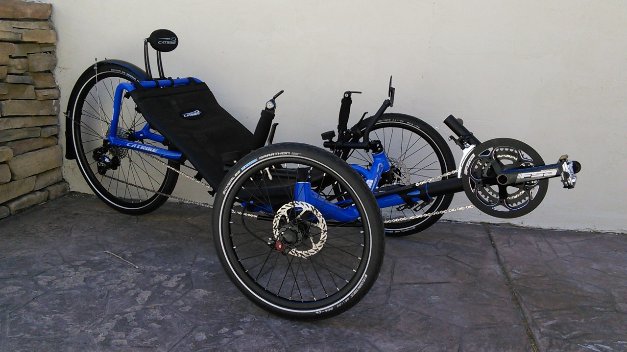 Catrike Expedition Recumbent Trike