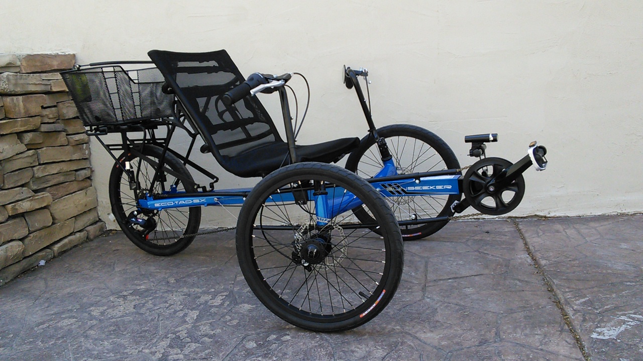 SunSeeker Eco Tad SX Tadpole Recumbent Trike