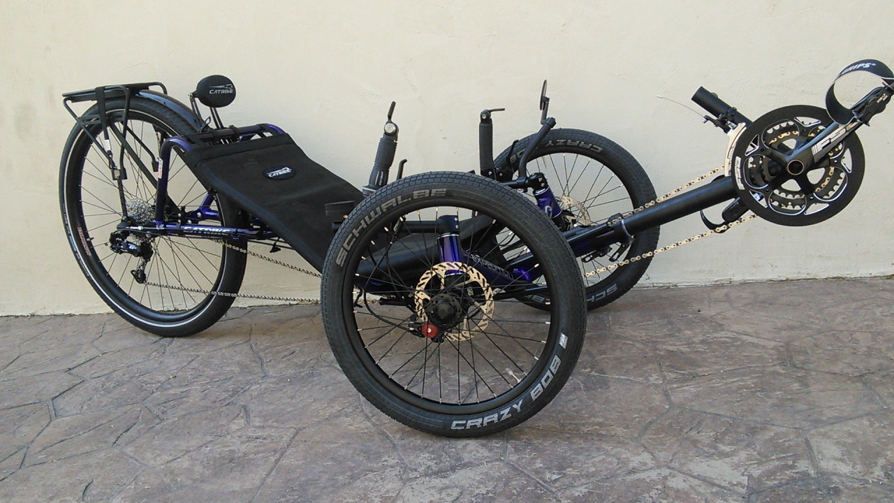 Catrike Expedition Recumbent Trike