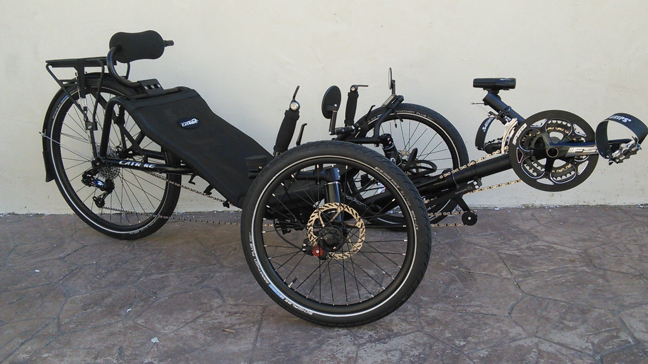 Catrike Expedition Recumbent Trike