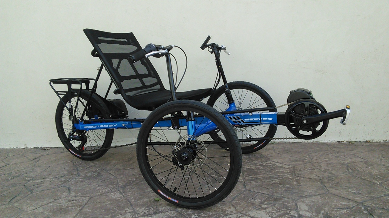 UTCustom Electro-Tad Electric Recumbent Trike