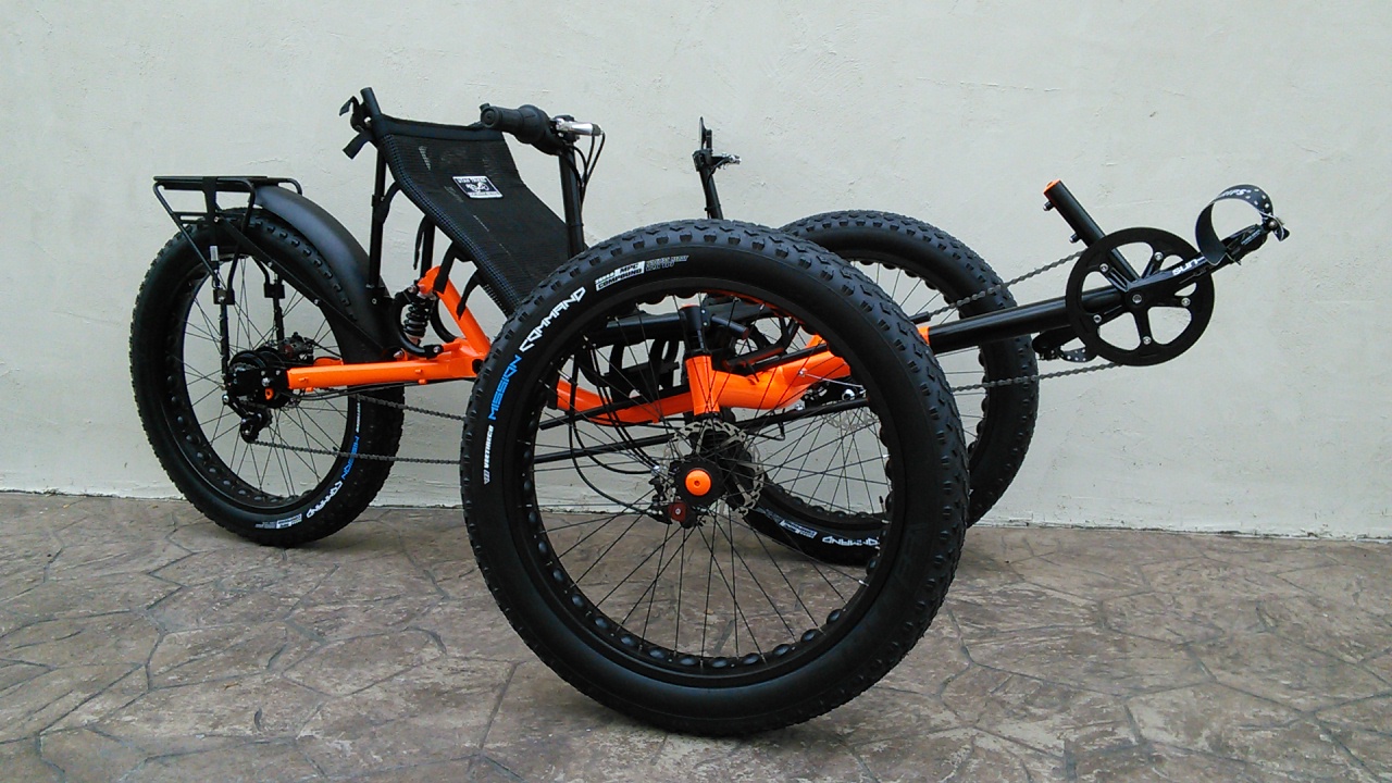 UTCustom Fat Tad Crawler RS - Fat Recumbent Trike