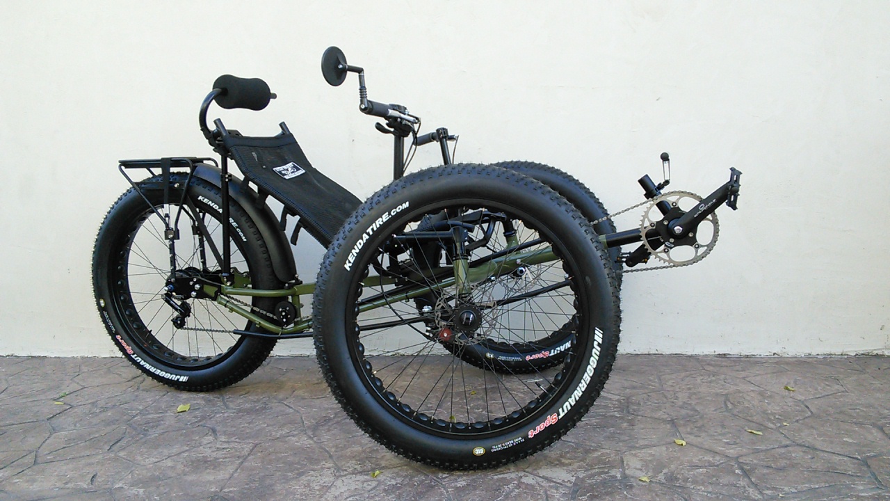 UTCustom Fat Tad Crawler Recumbent Trike