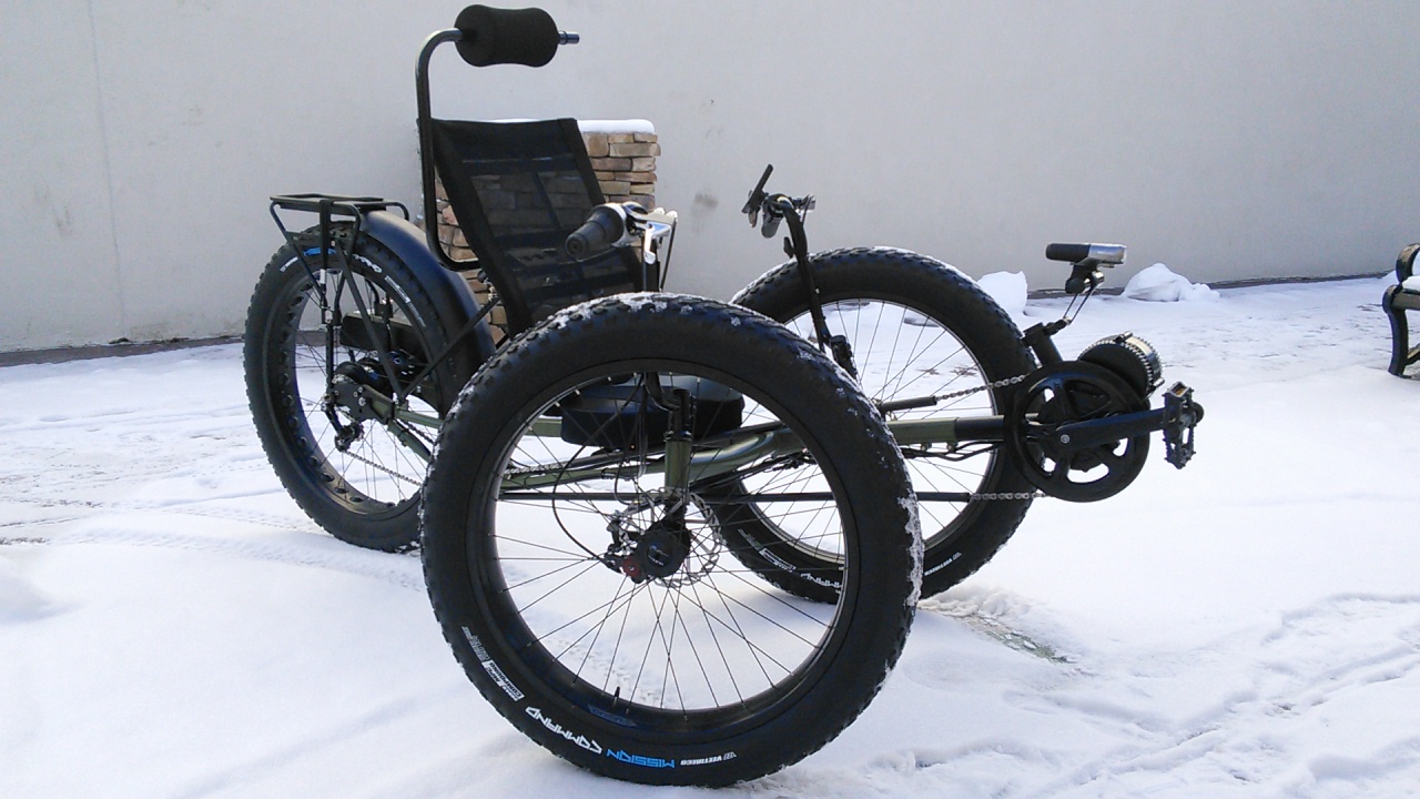 UTCustom Fat Tad Crawler Recumbent Trike