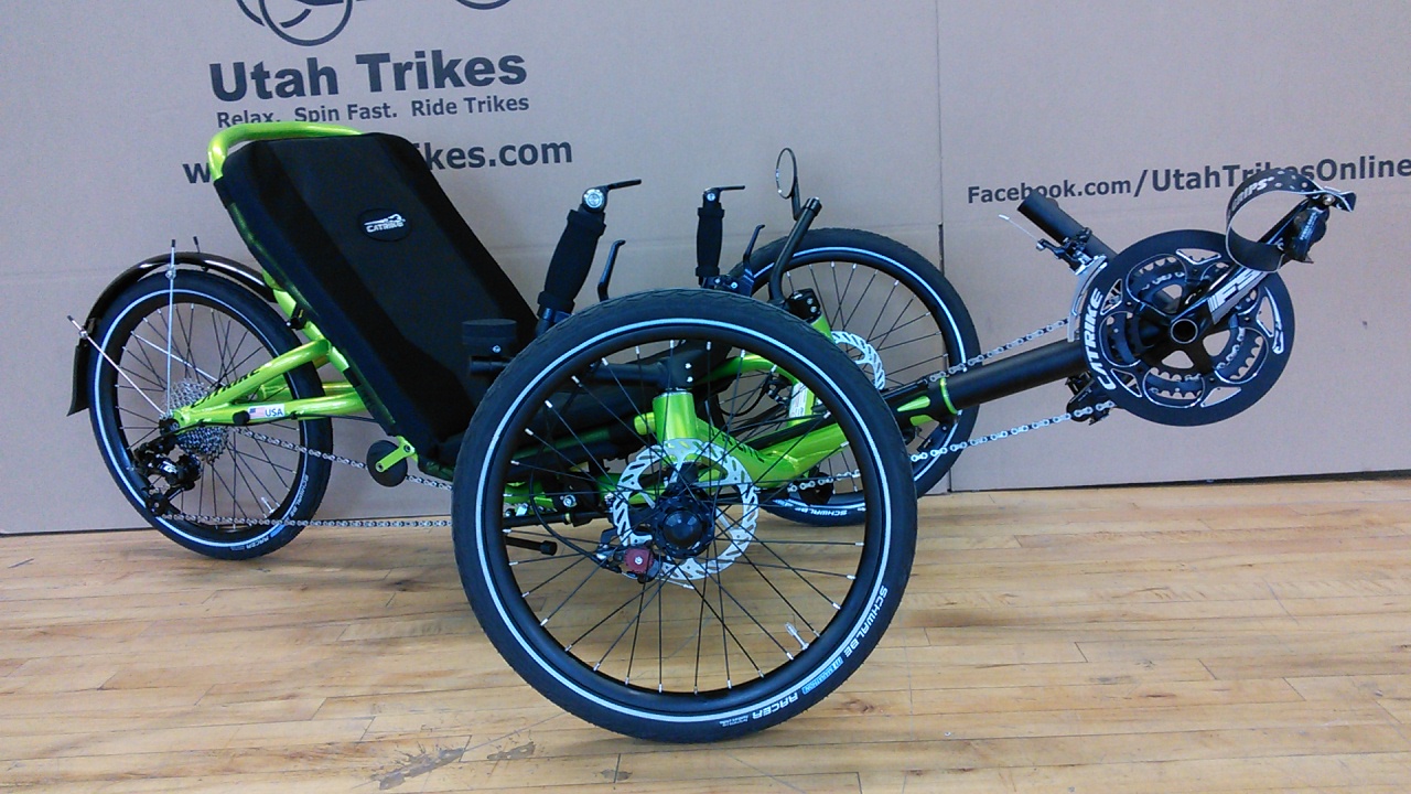 Catrike Trail Folding Recumbent Trike